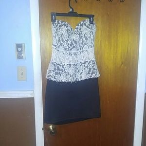 Strapples dress