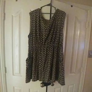 Flowered Forever 21 dress 3x