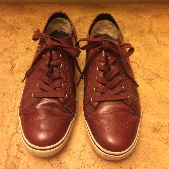 UGG Burgundy Sneakers