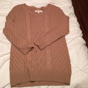 Loft camel sweater