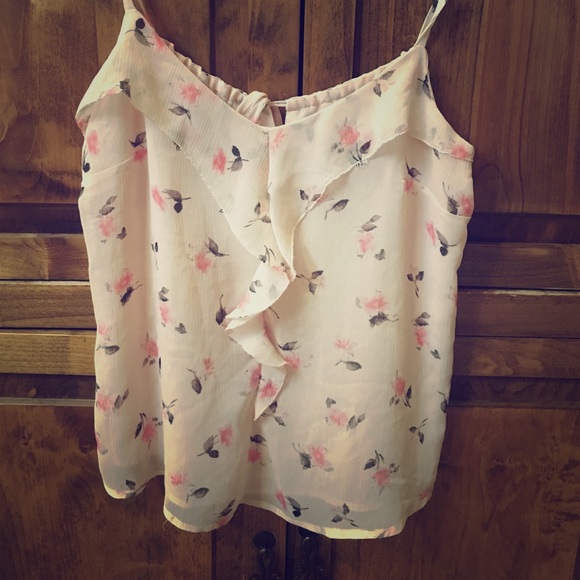 Flowery Tank Top