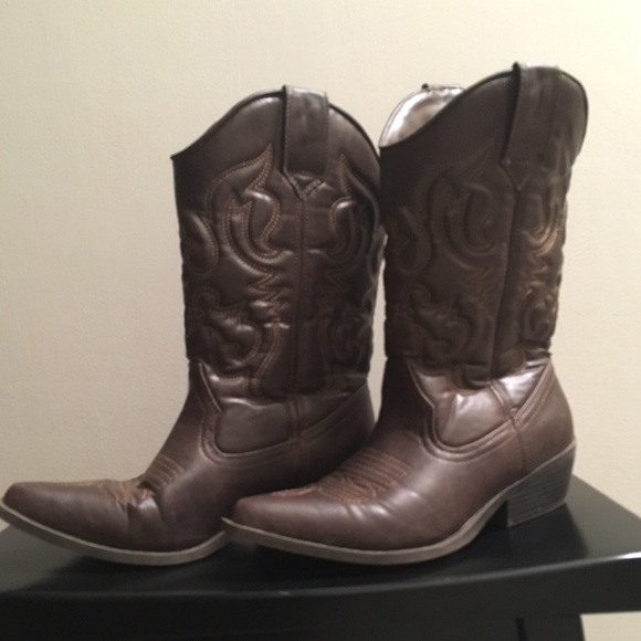 Dark Brown Cowboy Boots💥Sale💥