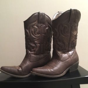 Dark Brown Cowboy Boots💥Sale💥