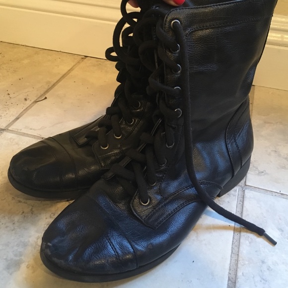 Black Lace Up Combat Groups
