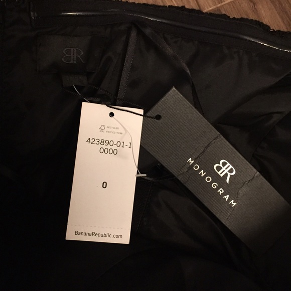 NWT Banana Republic Monogram Strapless Dress - Picture 3 of 4