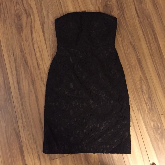 NWT Banana Republic Monogram Strapless Dress - Picture 4 of 4