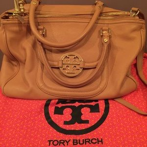 Tory Burch Amanda Double-Zip leather