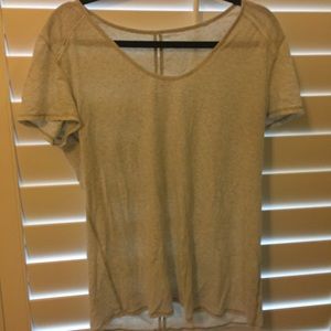 Lululemon athletica short sleeve shirt:size 12