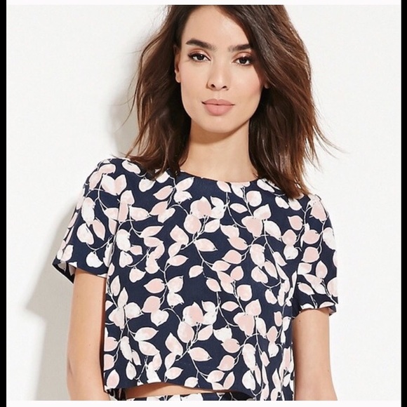 Floral Print crop top