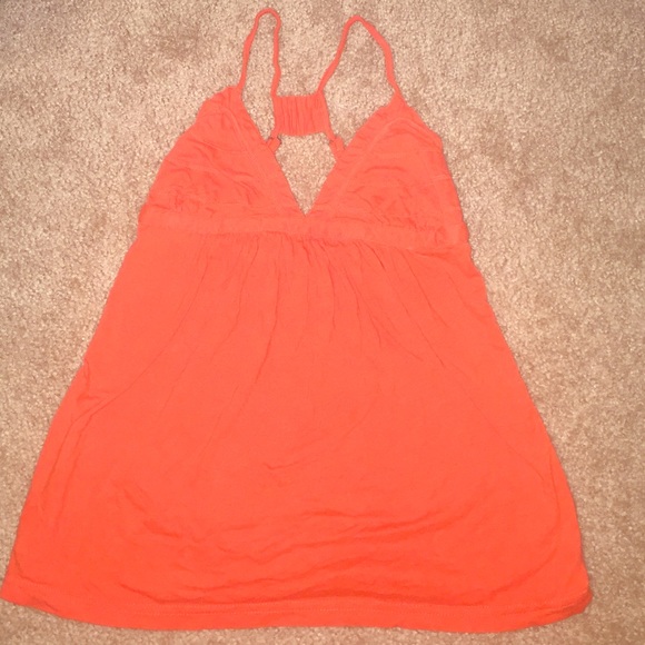 Billabong Orange halter size m spaghetti strap