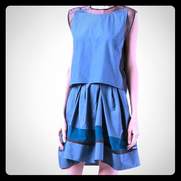 2-piece 3.1 Philip Lim umbrella skirt dress