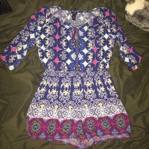 Quarter sleeved Romper