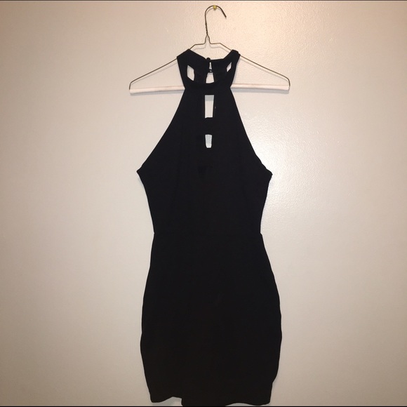 Black Bodycon Party Dress