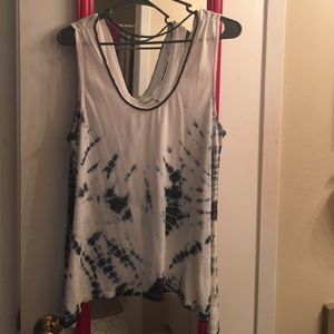 Miss me tie die tank