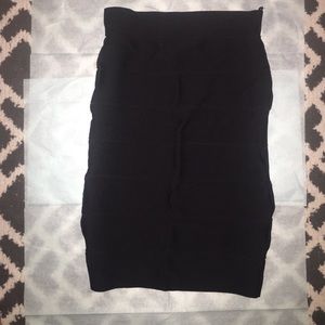 Very sexy tight black skirt