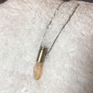 Bullet She'll Quartz Necklace