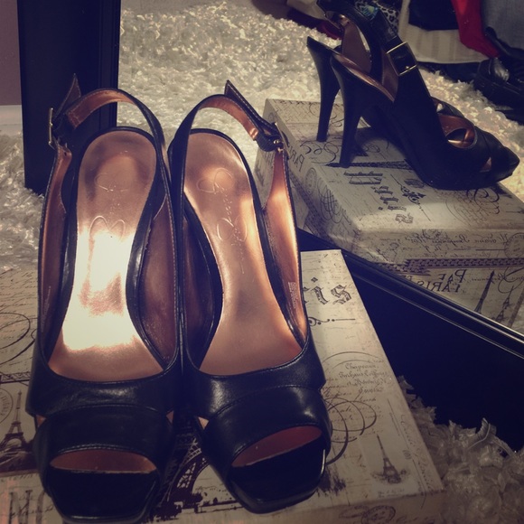 Like New Slingback Heels