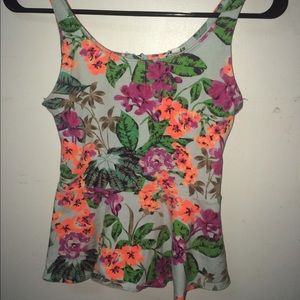 Express Floral Shirt