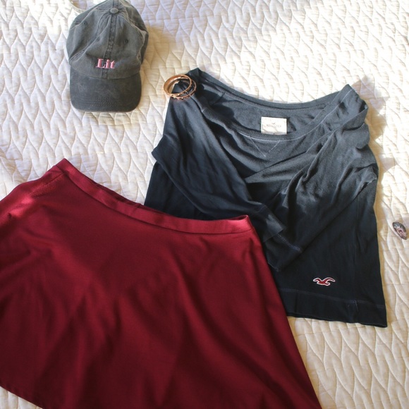 Hollister Long Sleeved Crop Top