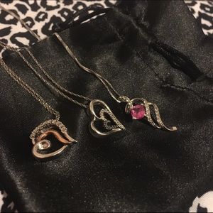 Diamond necklaces