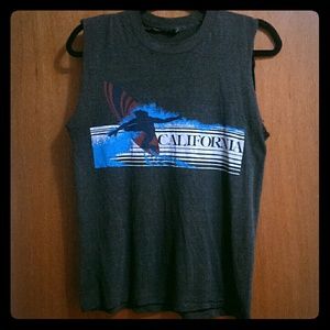 VINTAGE California Muscle Tee