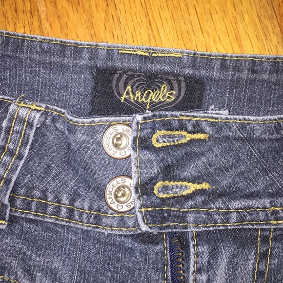 👼🏽 ANGELS Denim Bermuda Shorts. - Picture 2 of 4