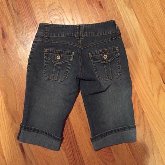 👼🏽 ANGELS Denim Bermuda Shorts. - Picture 3 of 4