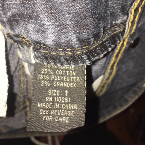 👼🏽 ANGELS Denim Bermuda Shorts. - Picture 4 of 4