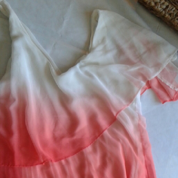 bebe Tops - Bebe Top beautiful one sleeve chiffon ombre