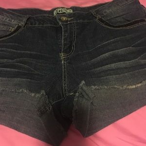 Dark Denim shorts