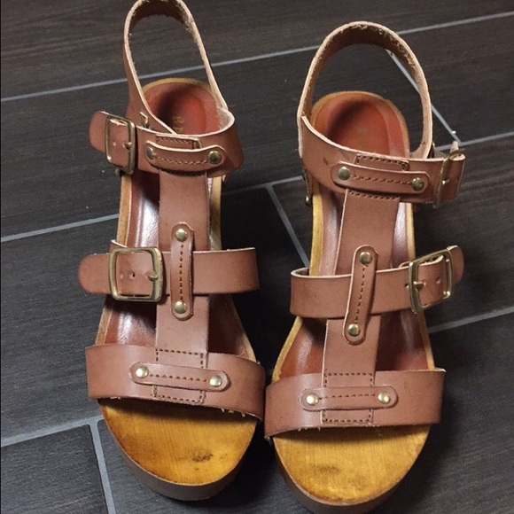 Brown sandals