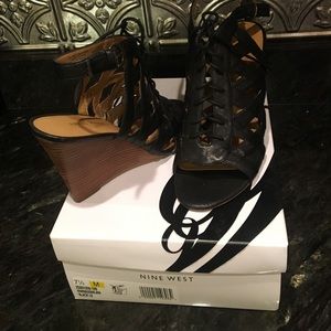 Nine West wedge sandals