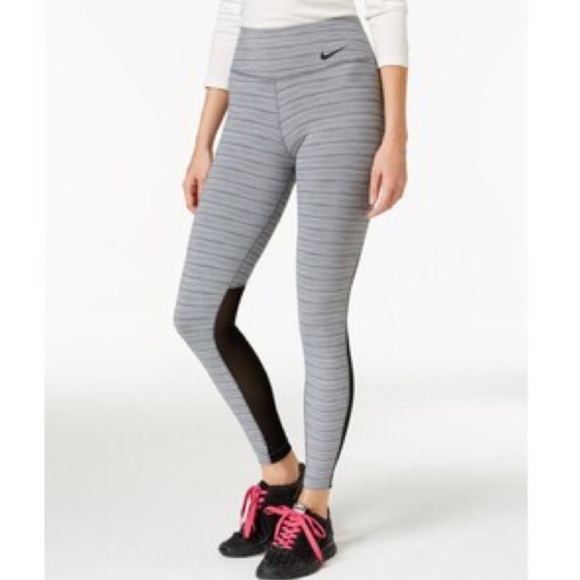 Nike leggings with mesh legs
