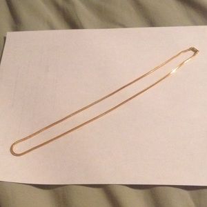 21 " gold chain/necklace