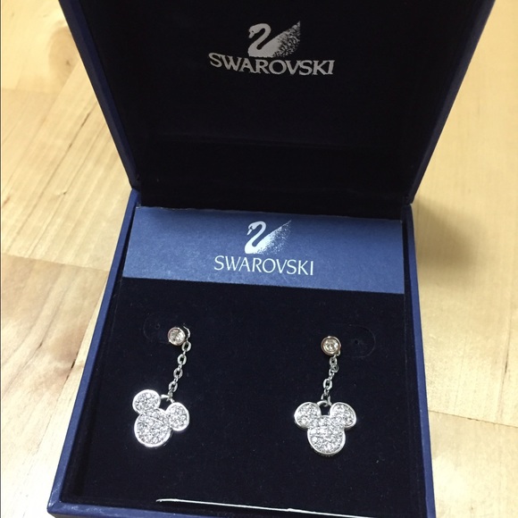 Swarovski Mickey Mouse Earrings