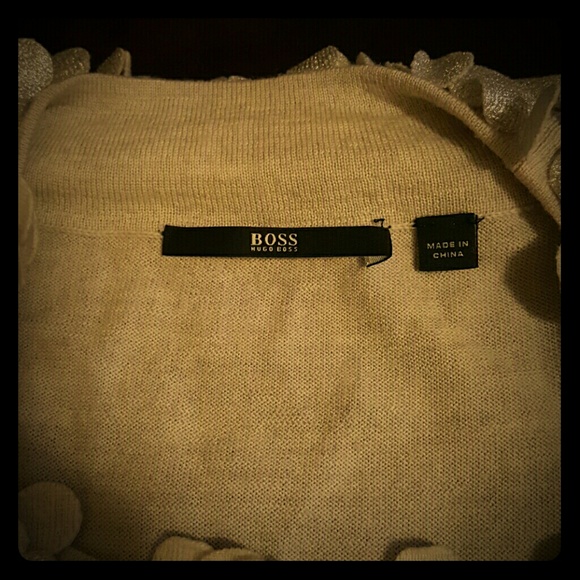 Hugo Boss knit top... Abstract