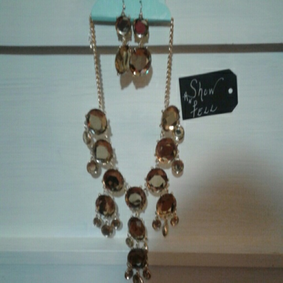 Necklace and Earrings
