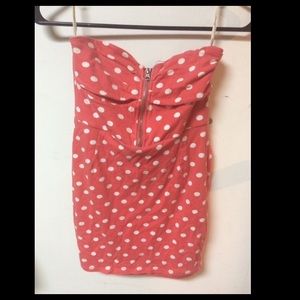 Polka Dot Mini Dress