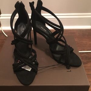 Black Zara heels