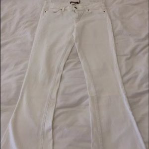 Paige Denim White Flare Jeans-size 28