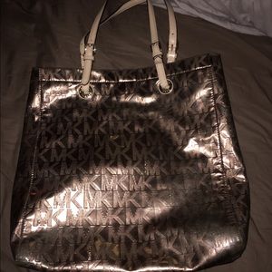 MK metallic bag