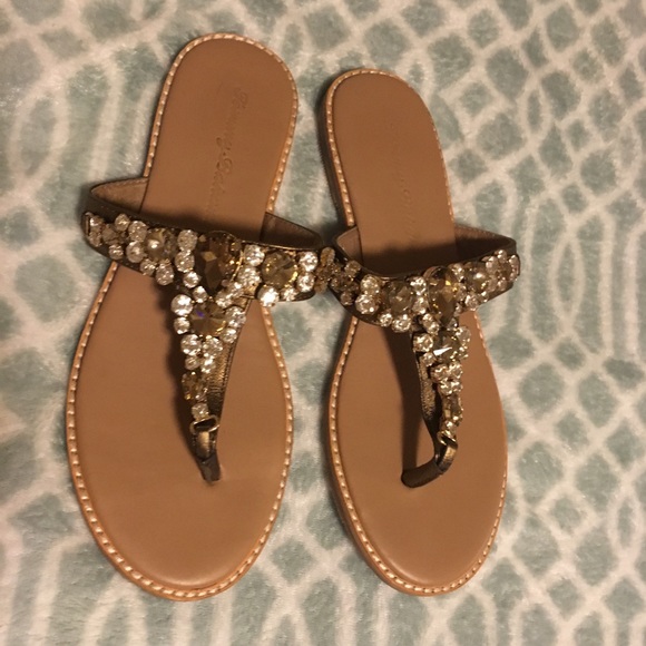 Tommy Bahama Beaded Sandals