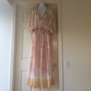 Calypso WORN ONCE!!  Beautiful maxi-dress!