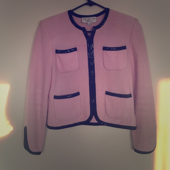 St. John Collection zip up jacket