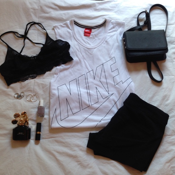 White Nike Tank Top