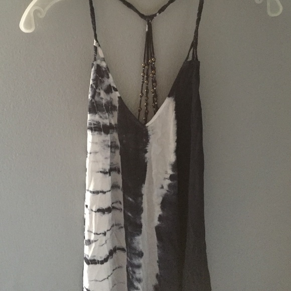 Lulus Dresses & Skirts - white and dark blue dress