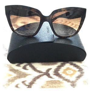 Authentic Prada Tort Sunglasses- SPR07P