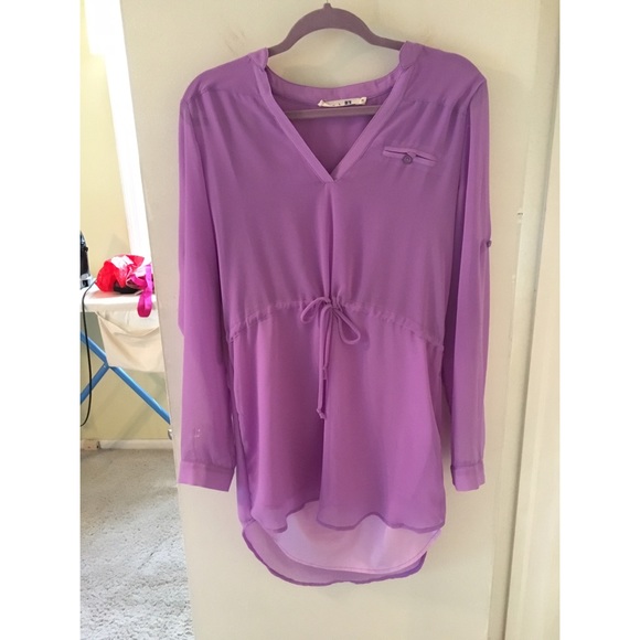 Purple dress