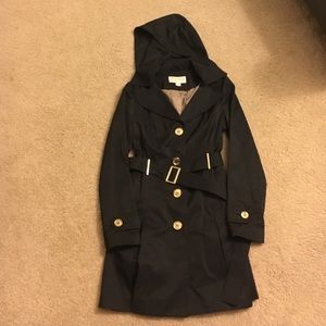 Michael Kors black light weight coat