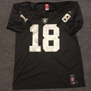 Black Randy Moss Raiders jersey